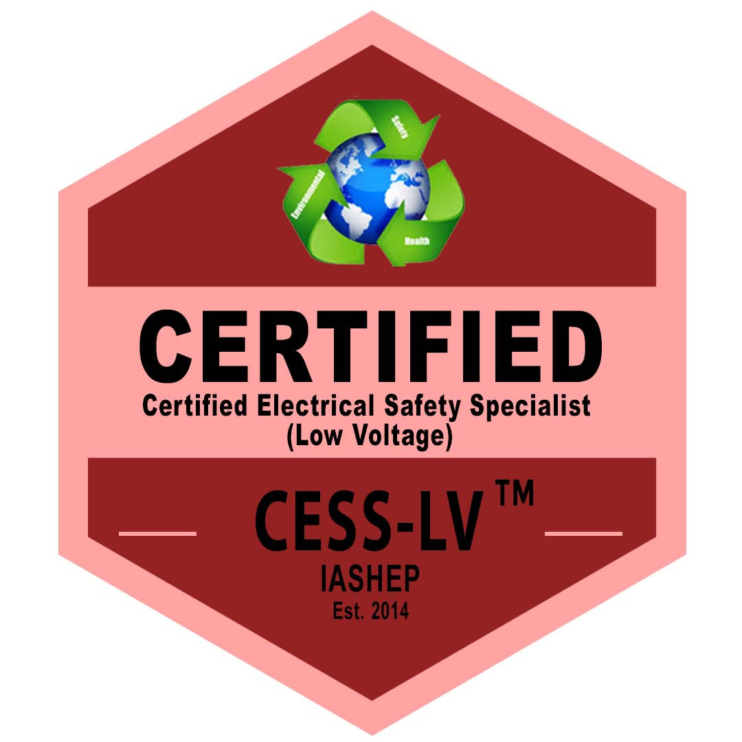 Certified Electrical Safety Specialist (CESS- Low Voltage) Badge
